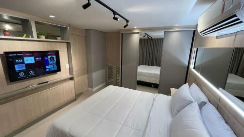 Lindo E Moderno Apartamento Studio No Centro Com Garagem