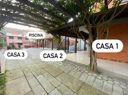 Casa 250 Mts Do Mar, 3 Quartos Com Piscina