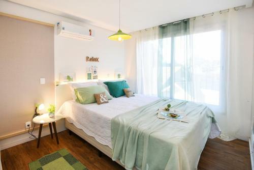 Rosa Apartamento Centro Vict�ria Blue E Green