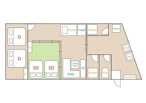 Apartamento T-home 2