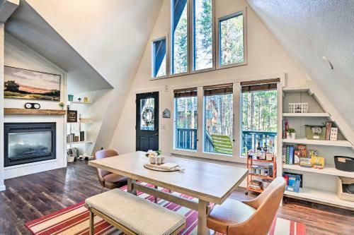 Alpine A-frame Getaway 4 Mi To Breck Skiing!