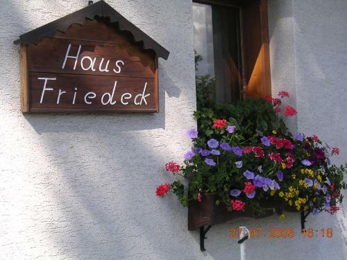Bed & Breakfast Haus Friedeck