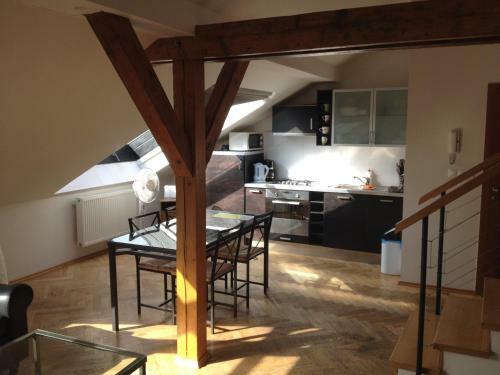 Penthouse Apartment In Vinohrady