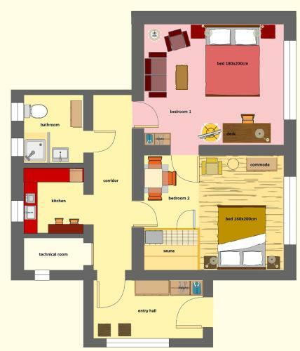 Apartment With Sauna And Garden