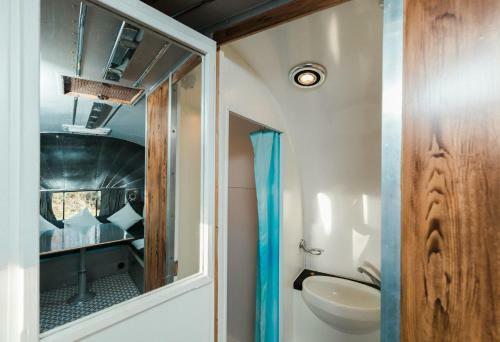 Silver Airstream Glamping & Rental