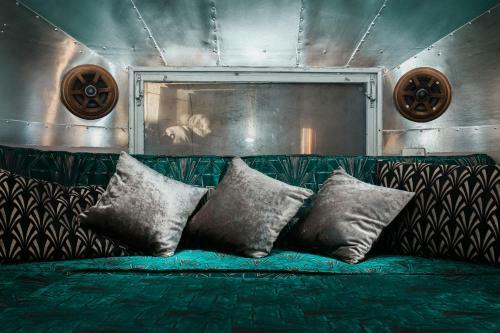 Silver Airstream Glamping & Rental