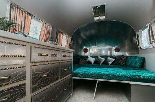 Silver Airstream Glamping & Rental