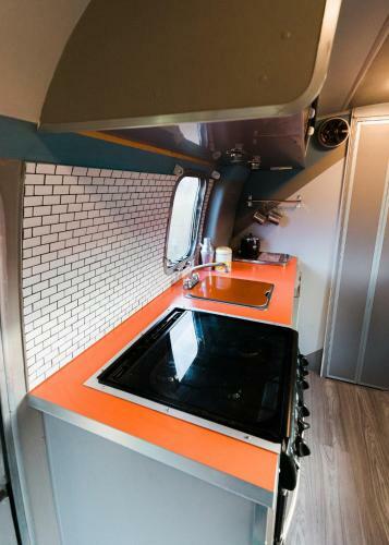 Silver Airstream Glamping & Rental
