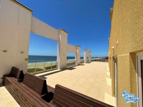 Apartamento Studio Completo de Frente Para O Mar