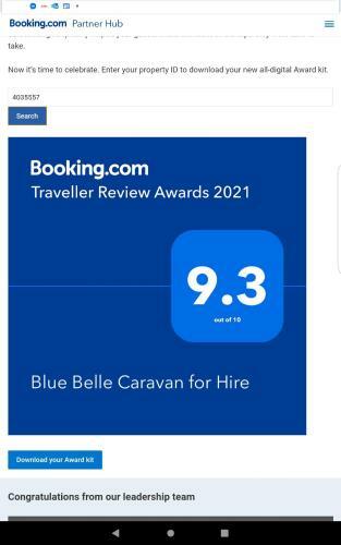 Blue Belle Caravan For Hire