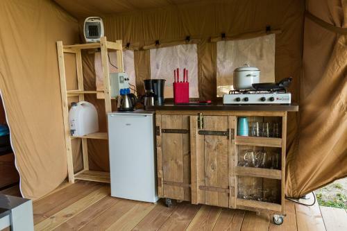 Safari Tent At Camping Le Rotja