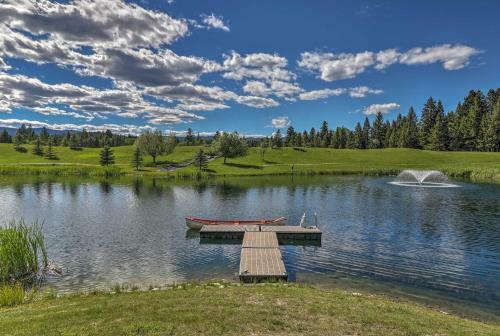 Trego Cabin With Mountain Views And Lake Access!