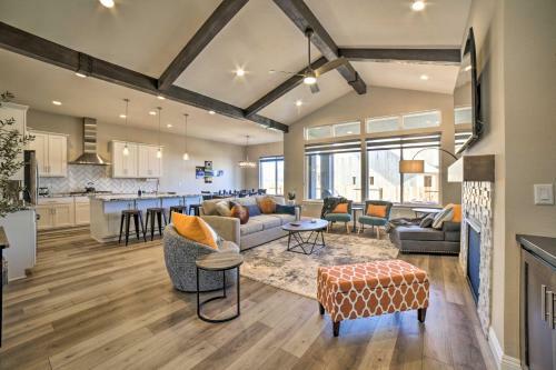 Chic Carson City Home Hike, Golf, Ski And More