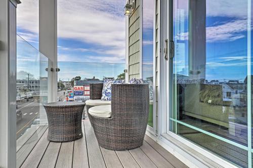 Apartamento Hampton Condo With Balconies 1 Block To Beach!