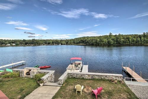 Waterside Haven On Milton Pond With Deck And Boat Dock