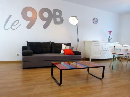 Le 99b Modern Apartment Queen Size Bed Connected Tv