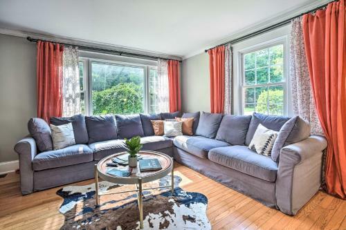 Peaceful Riverside Catskills Abode With Deck!