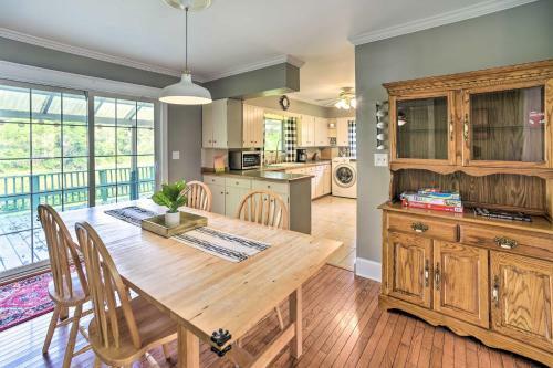 Peaceful Riverside Catskills Abode With Deck!
