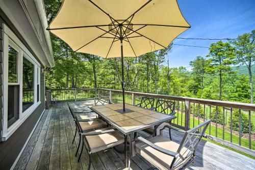 Charming Cottage With Deck Mtn And Lake Views!