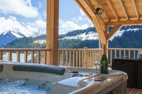Chalet Belle Ch�ry 6 Rooms With Jacuzzi And External Sauna