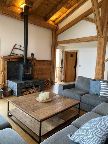 Chalet Belle Ch�ry 6 Rooms With Jacuzzi And External Sauna