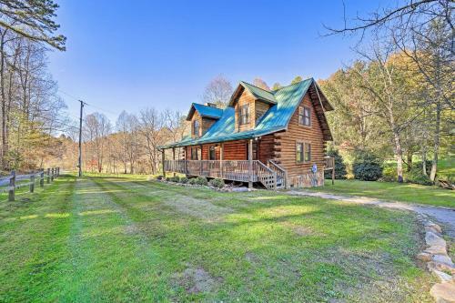 Scenic Creekside Retreat With Private Fire Pit!