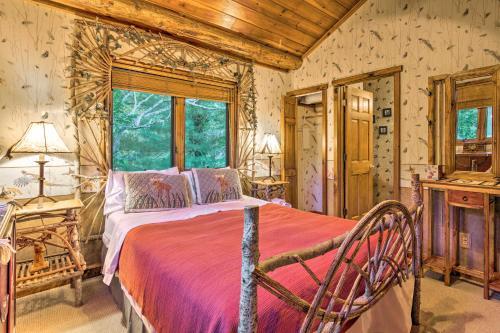 Villa Spacious River Lodge With Mtn Views On 4 Acres!