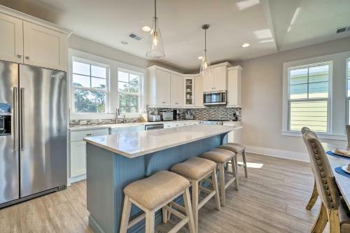 Kure Beach Townhome Short Walk To The Beach!