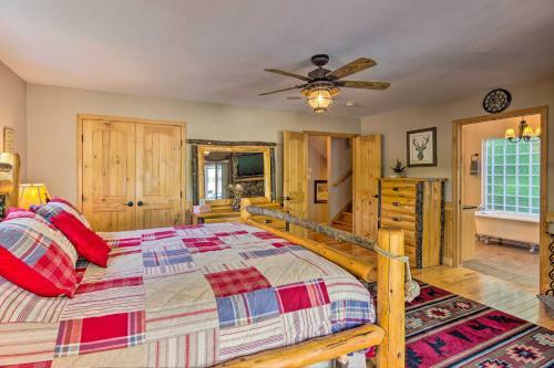 Unique Lake Lure Hideaway With Dock, Waterslide