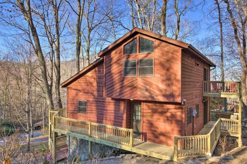 Maggie Valley Cabin With Deck And Mountain Views!