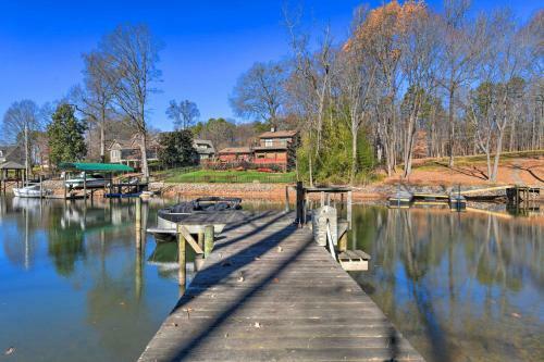Lake Norman Escape With Boat Dock And Fireplace!