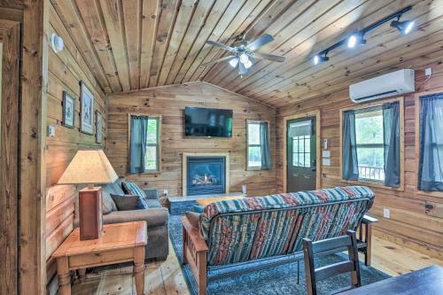 Riverfront Cabin With Fire Pit Hike And Explore!