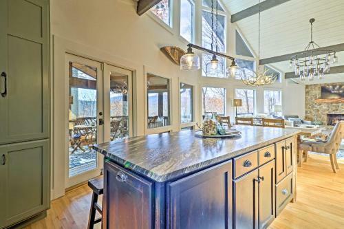 Rustic-chic Sapphire Home With Wraparound Decks