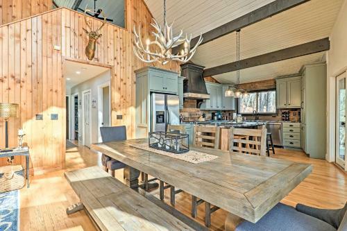 Rustic-chic Sapphire Home With Wraparound Decks