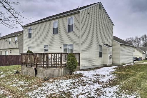 Columbus Home With Deck, 3 Mi To Easton Mall!