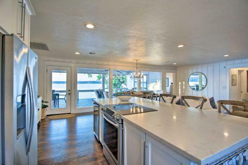 South Grand Lakefront Oasis With Deck And Dock!