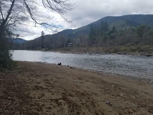 River Life On A Warm Sandy Beach