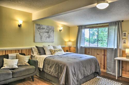 Apartamento Cozy Studio With Deck - 9 Mi To Dtwn Portland!