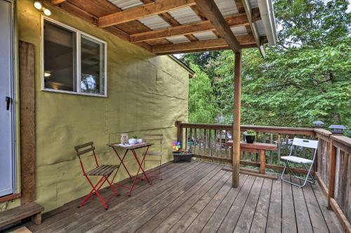Apartamento Cozy Studio With Deck - 9 Mi To Dtwn Portland!