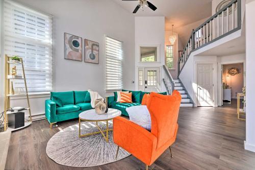 Modern-chic Tannersville Townhome With Deck!