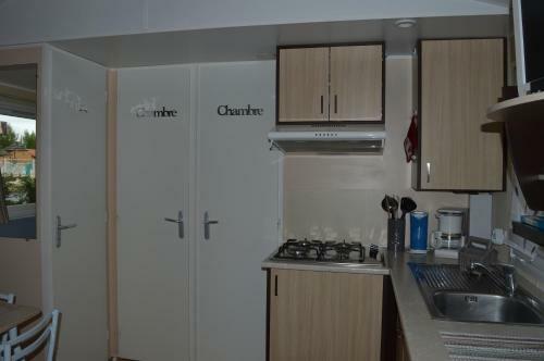 Mobilhome de Particulier Au Camping