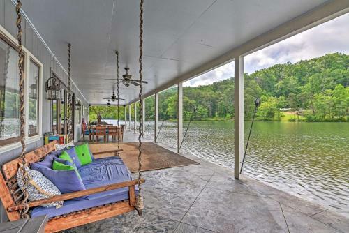 Lakefront Six Mile Retreat With Hot Tub And Dock!