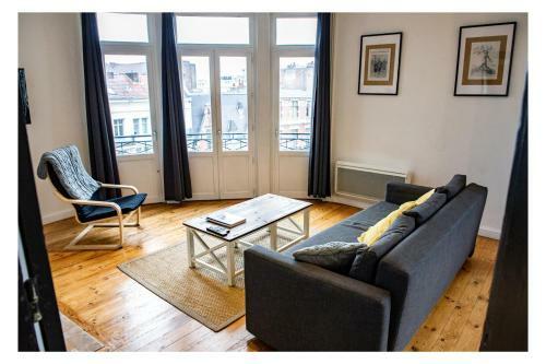 Apartamento Grand Appart 85m2 de Standing, Hyper Centre/gare