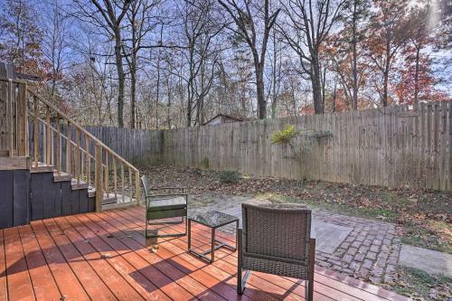 House In The Woods In Ooltewah With Fire Pit!