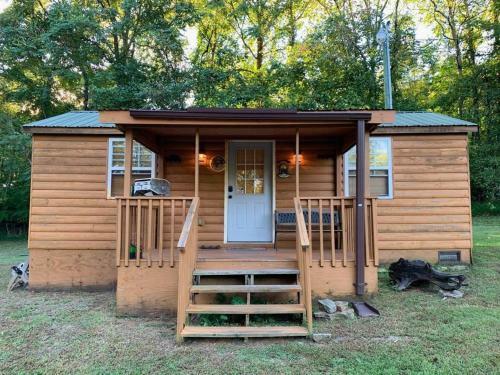 Adorable Efficiency Pond Cabin Located Near River