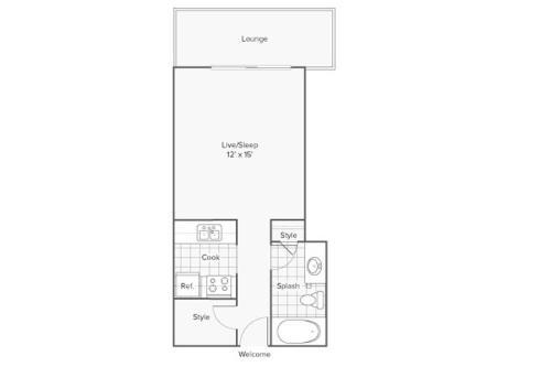 Apartamento River View Studio In Downtown Memphis - Walk Score 85
