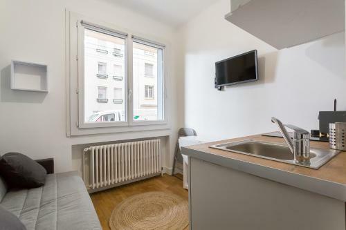 Apartamento Studio Tout �quip� - 13m2 - C?ur de Croix-rousse
