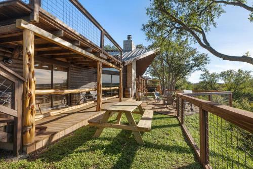 Apartamento Guadalupe Bluff Log Cabin