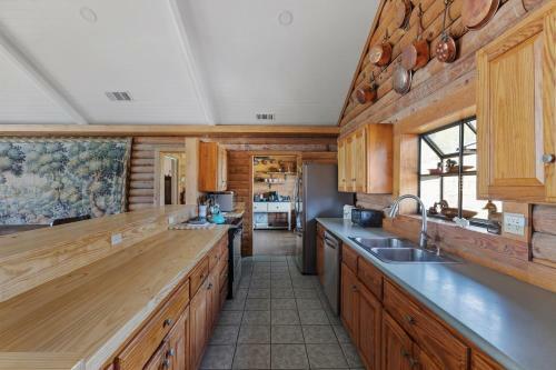 Apartamento Guadalupe Bluff Log Cabin