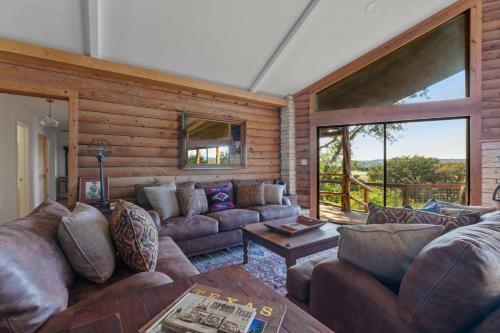 Apartamento Guadalupe Bluff Log Cabin
